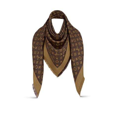 lv monogram shawl black|louis vuitton shawl s00.